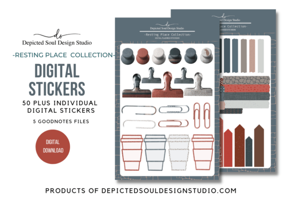 Download Digital Planner Stickers-Digital Sticker - Digital Collection