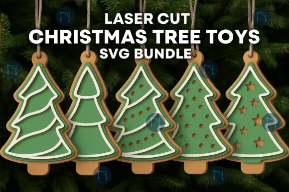 Download Christmas Tree Ornaments SVG Bundle - Christmas tree ornaments Collection